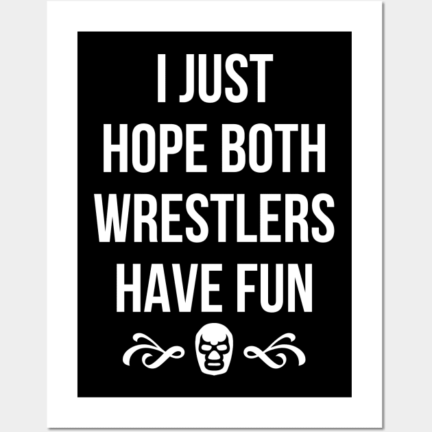 Wrestlers Fun Wall Art by Nerd Overload!